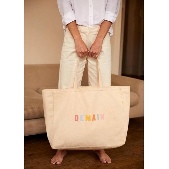 Sezane Handbags - Sezane Demain Tote Maxi Bag X-Larage